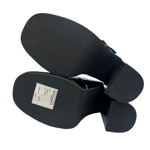 Steve Madden Patent Leather Tarrah Platform Mary Jane Pumps - Size 7.5 - Picture 7 of 12